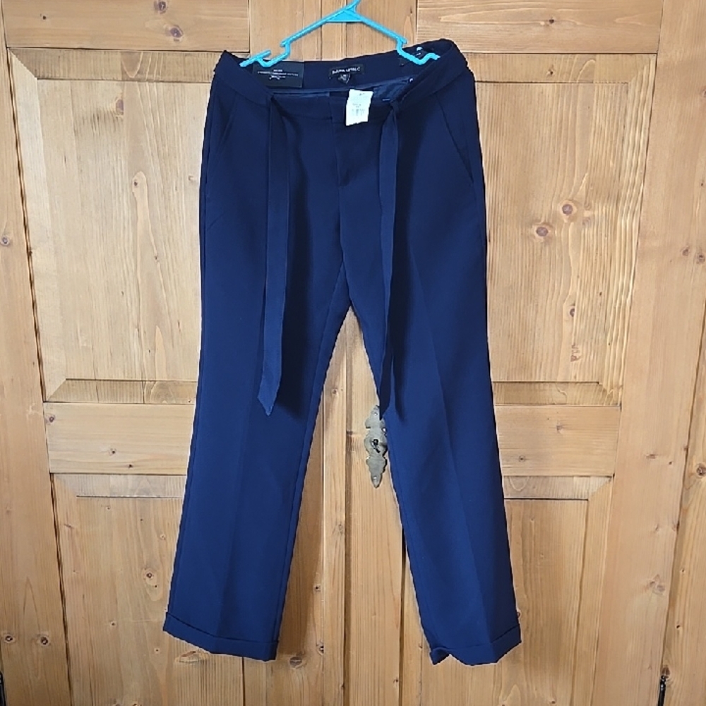 Banana Republic Navy Straight Leg Pants